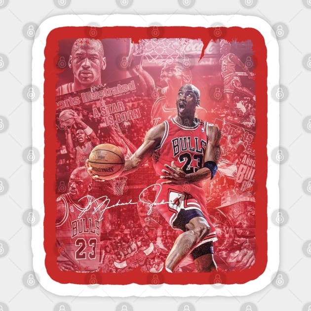 BASKETBALLART - JORDAN HISTORY Sticker by JORDAN-ART23